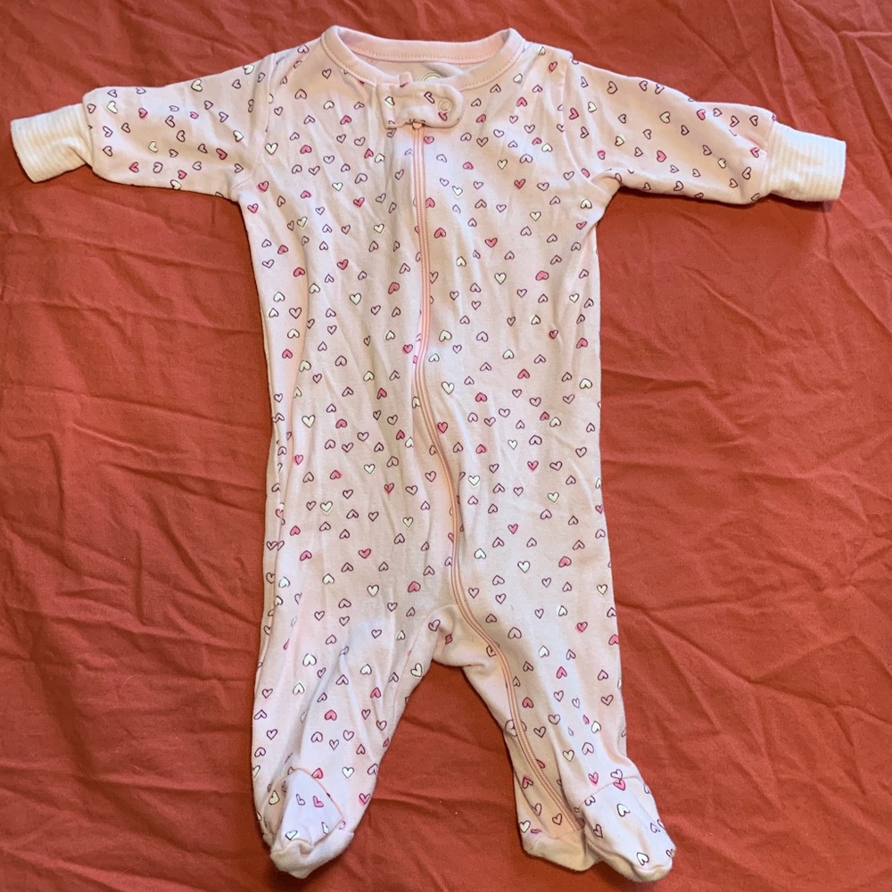 Wonder nation newborn footed pajama